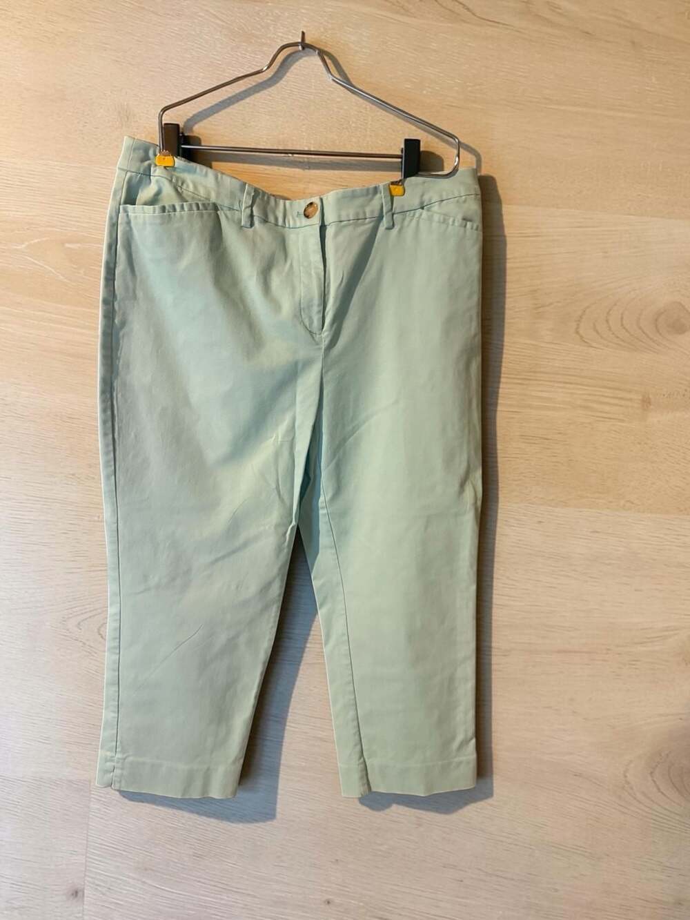 Charter Club Pant Shop Classic Fit Mint Green Capris Size 12